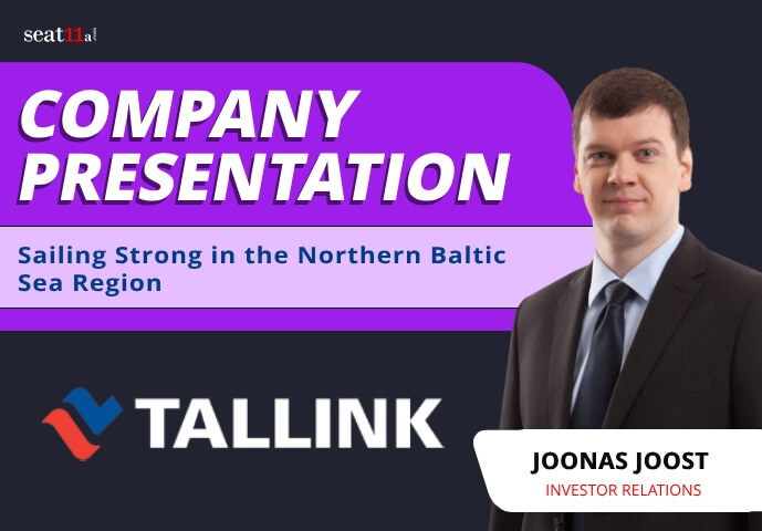 AS Tallink Grupp Company Presentation 2022 Sailing Strong in the Northern Baltic Sea Region with IR 1 - AS Tallink Grupp Company Presentation | Sailing Strong in the Northern Baltic Sea Region with IR -%sitename%