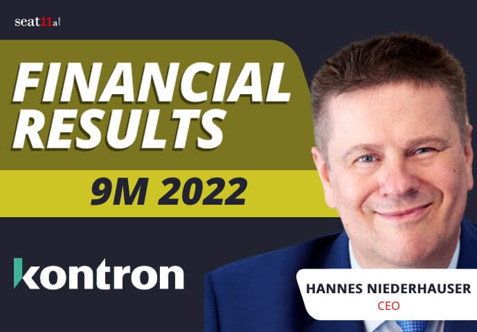 Kontron AG Financial Results 9m 2022 IoT Technology Industry Solutions and Strategic Insights with CEO - Kontron AG Financial Results 9M 2022 | Insights, New Business Model, and Future Projections with CFO -%sitename%