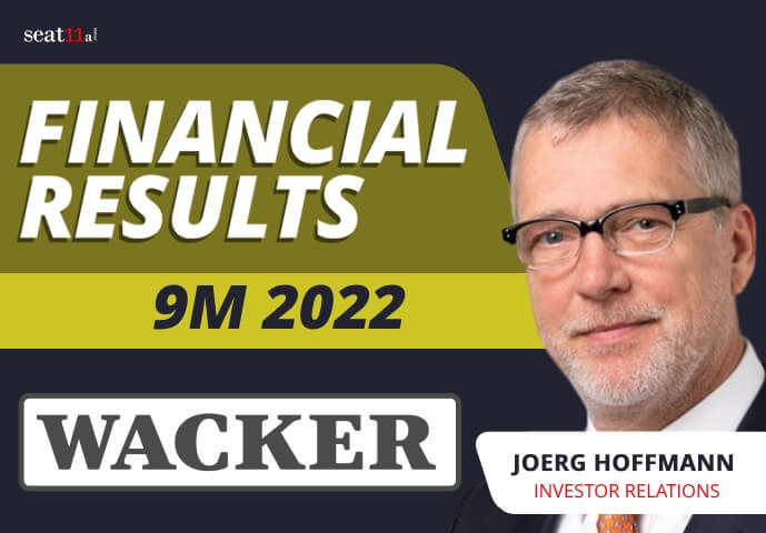 Wacker Chemie AG Financial Results 9M 2022 Comprehensive Insights Challenges Updated FY 22 Guidance with IR - Wacker Chemie AG Financial Results 9M 2022 | Comprehensive Insights, Challenges & Updated FY 22 Guidance with IR -%sitename%