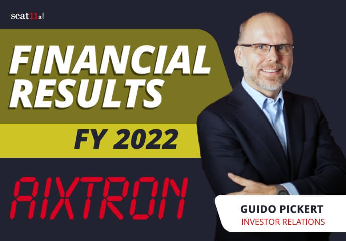 AIXTRON SE Financial Results FY 2022 Exceed Expectations with Strong Order Intake and SiC GaN with IR - AIXTRON SE Financial Results FY 2022 | Strong Order Intake and SiC/GaN with IR -%sitename%