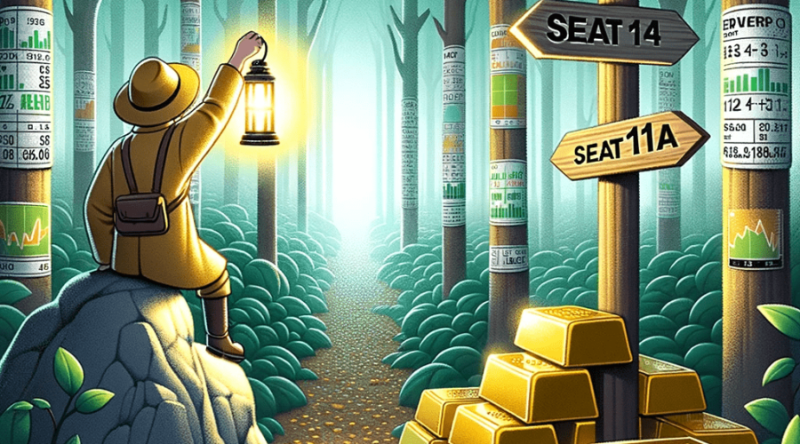 DALL·E 2023 10 16 21.53.19 Illustration of an explorer in a misty forest holding up a lantern with the glowing letters EV S casting a bright light. This light reveals a pathw min - The Enterprise Value To Sales Ratio (EV/S): A Guide for Investors - seat11a -%sitename%