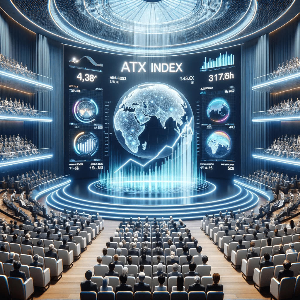DALL·E 2023 10 16 23.24.56 Render of a grand auditorium where a high tech presentation on the ATX Index is taking place. On the stage a 3D holographic display showcases the gro min - The ATX Index: Comprehensive Overview & Analysis - seat11a -%sitename%